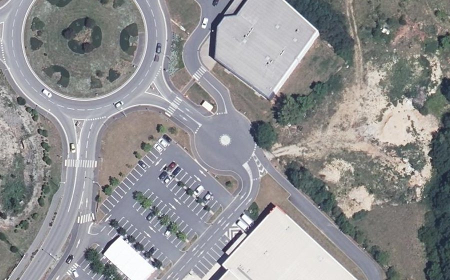 Vue aérienne du Mini-giratoire n°2086967392