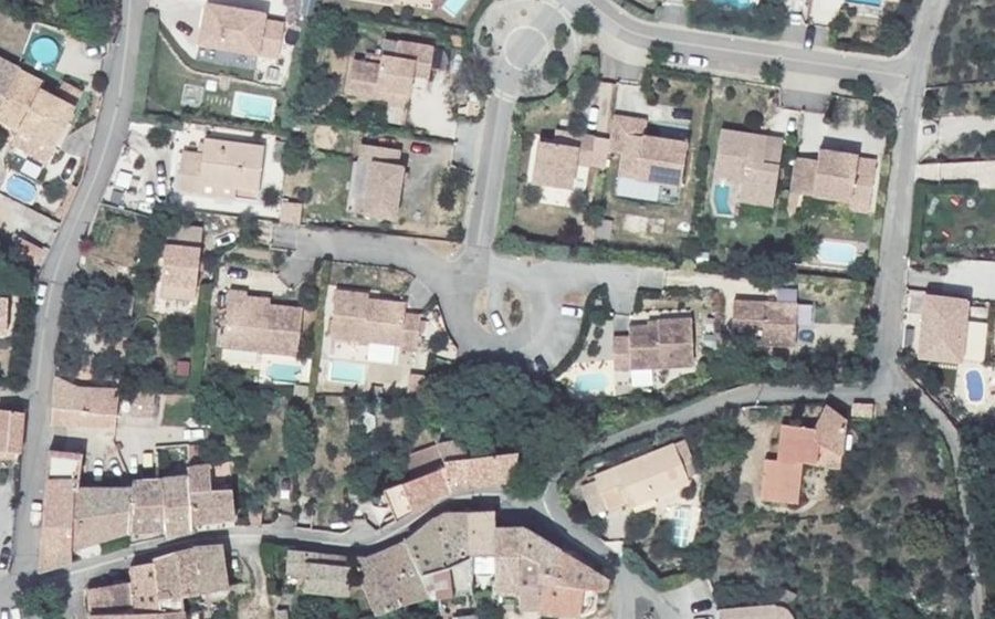 Vue aérienne du Mini-giratoire n°2089998803