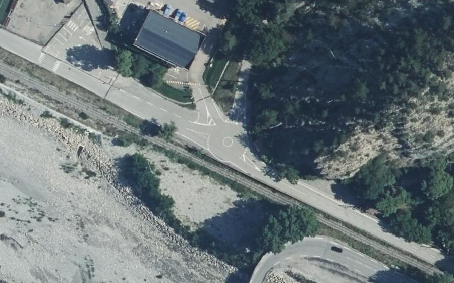 Vue aérienne du Mini-giratoire n°2090326525