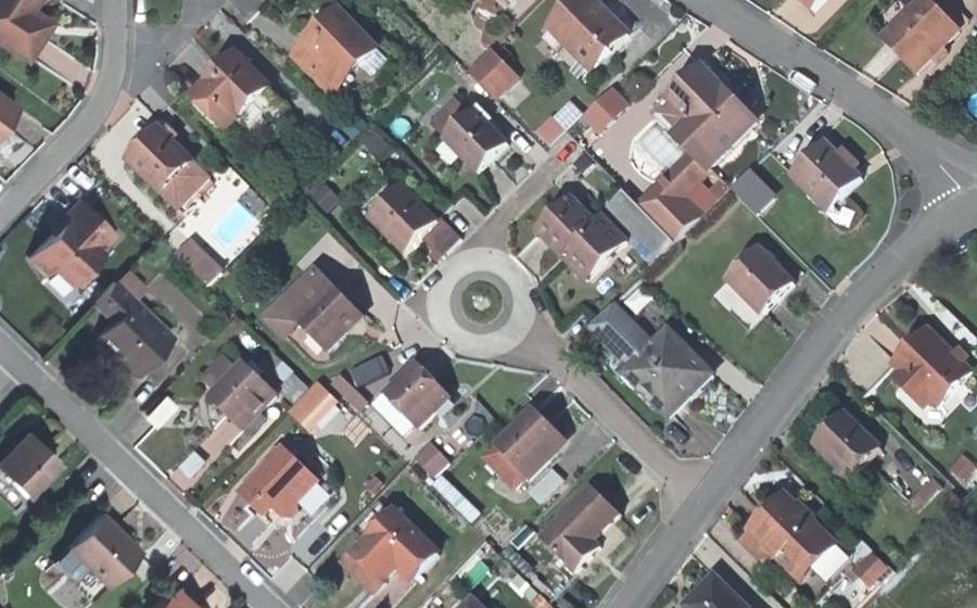 Vue aérienne du Mini-giratoire n°2092722688