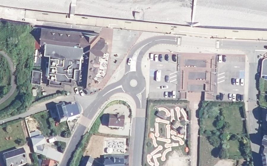 Vue aérienne du Mini-giratoire n°2093151262