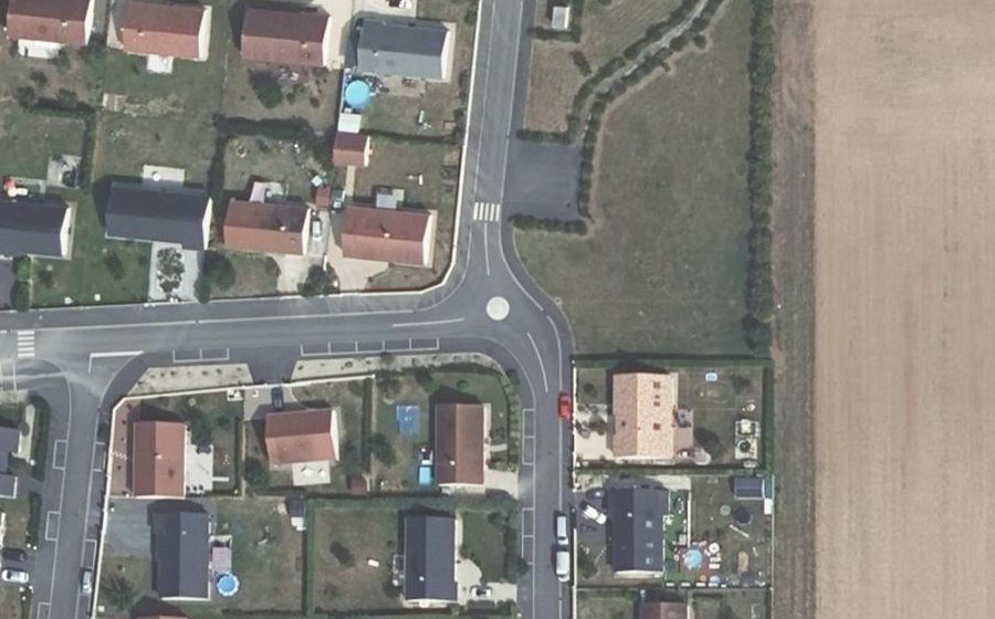 Vue aérienne du Mini-giratoire n°2093269985