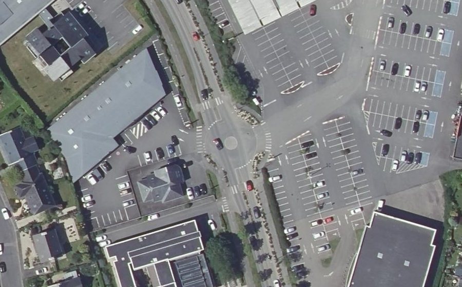 Vue aérienne du Mini-giratoire n°2094084035