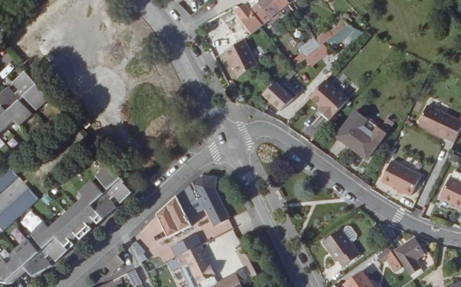 Vue aérienne du Mini-giratoire n°2094212150