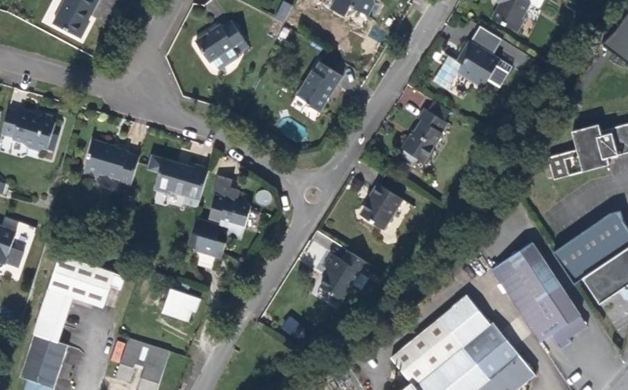Vue aérienne du Mini-giratoire n°2098382717