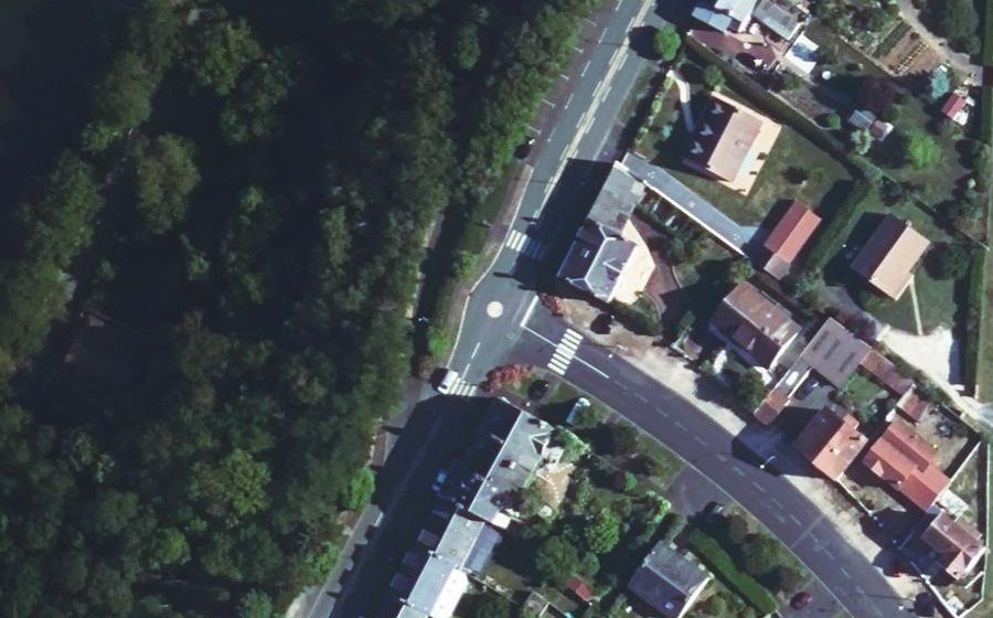 Vue aérienne du Mini-giratoire n°2099964181