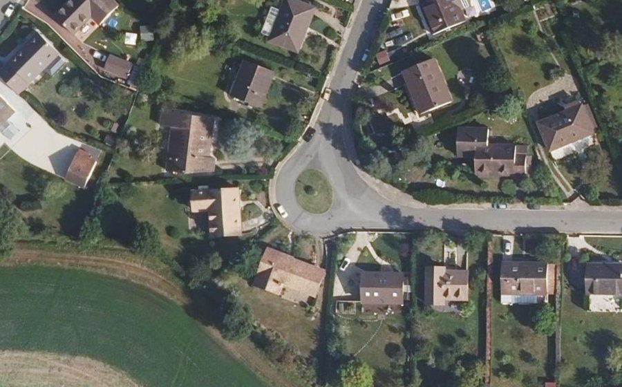 Vue aérienne du Mini-giratoire n°2104857055