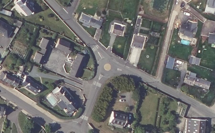 Vue aérienne du Mini-giratoire n°2105960133