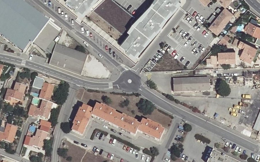 Vue aérienne du Mini-giratoire n°2106963555