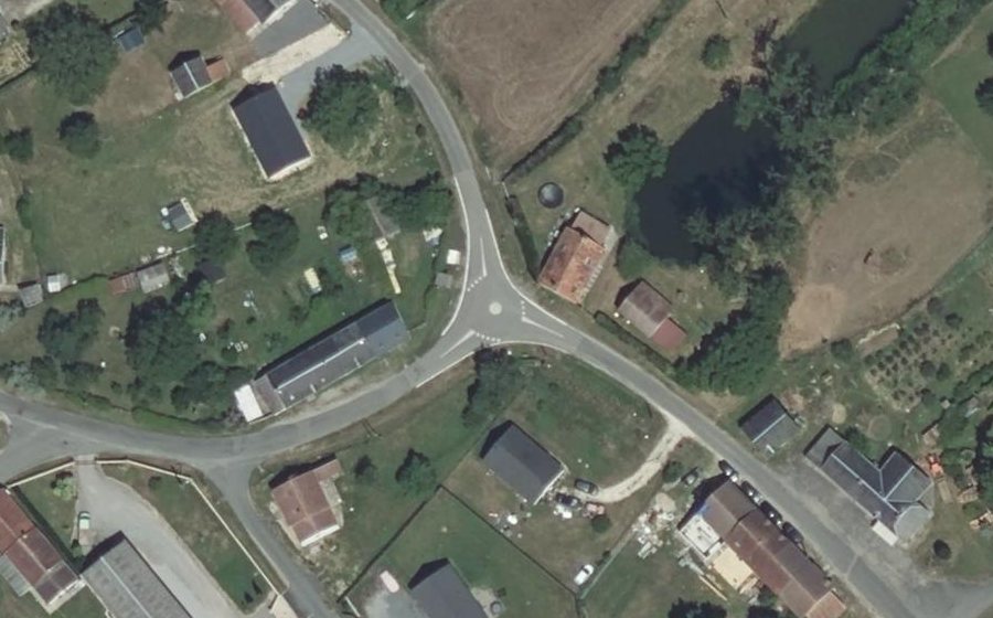 Vue aérienne du Mini-giratoire n°2110481795