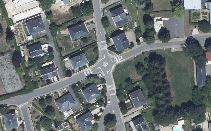 Vue aérienne du Mini-giratoire n°2113664967