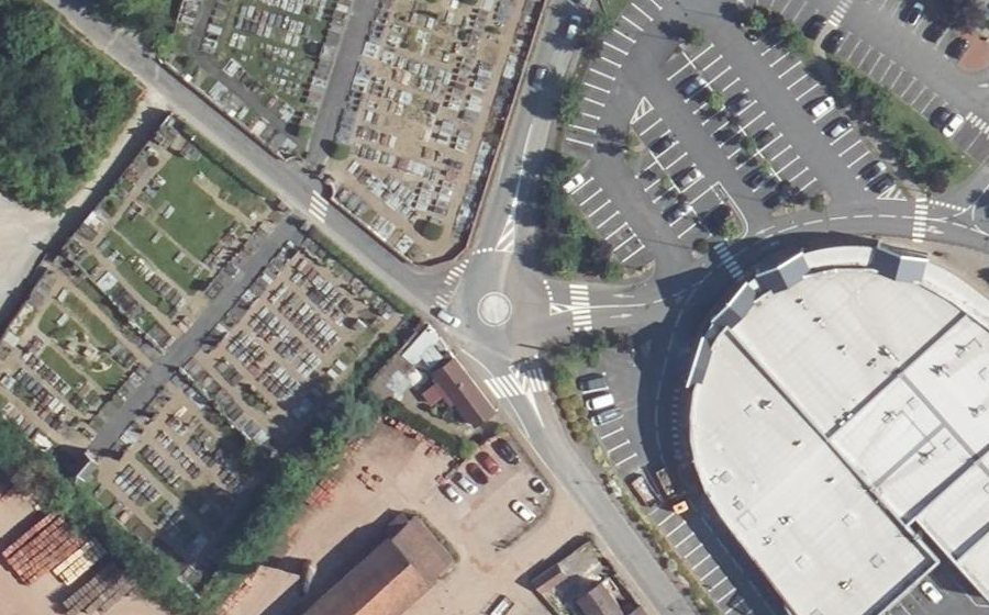 Vue aérienne du Mini-giratoire n°2120749940