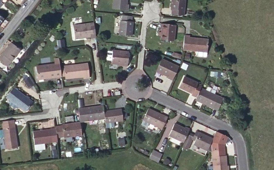 Vue aérienne du Mini-giratoire n°2121708341