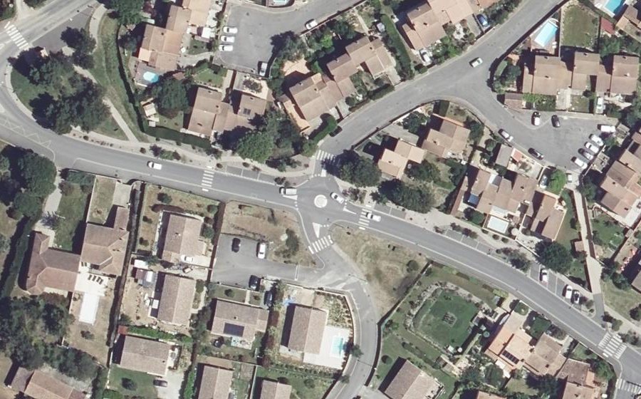 Vue aérienne du Mini-giratoire n°2127339373