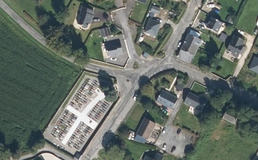 Vue aérienne du Mini-giratoire n°2128215874