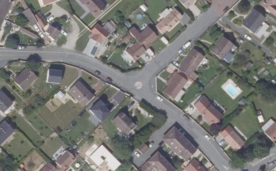 Vue aérienne du Mini-giratoire n°2140179873