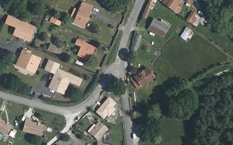 Vue aérienne du Mini-giratoire n°2144812395