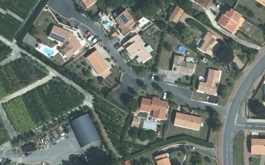 Vue aérienne du Mini-giratoire n°2151828946