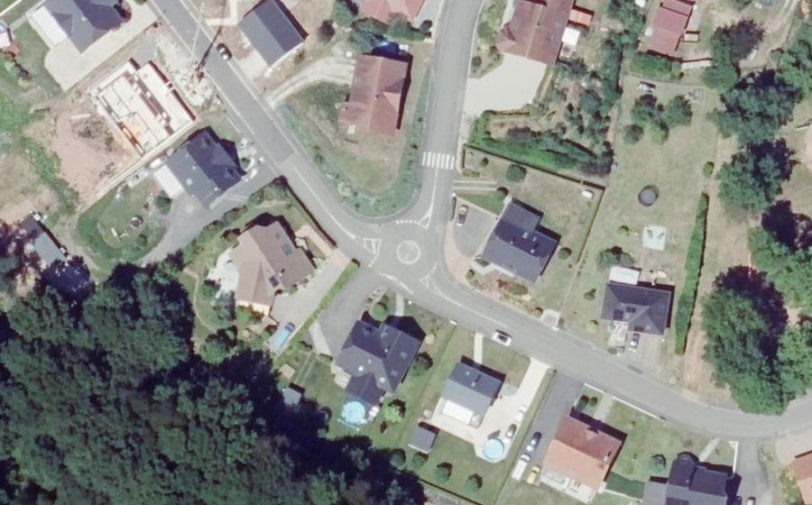 Vue aérienne du Mini-giratoire n°2156388647