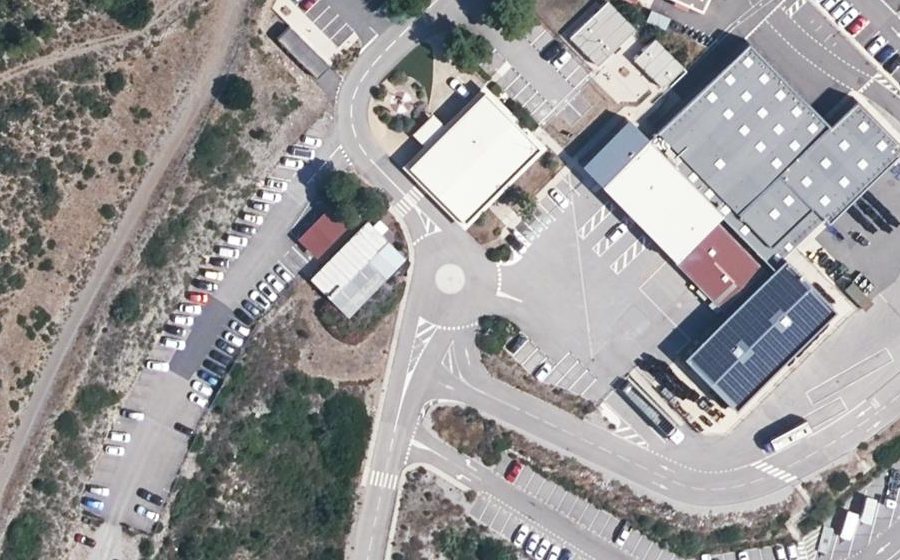 Vue aérienne du Mini-giratoire n°2159993709
