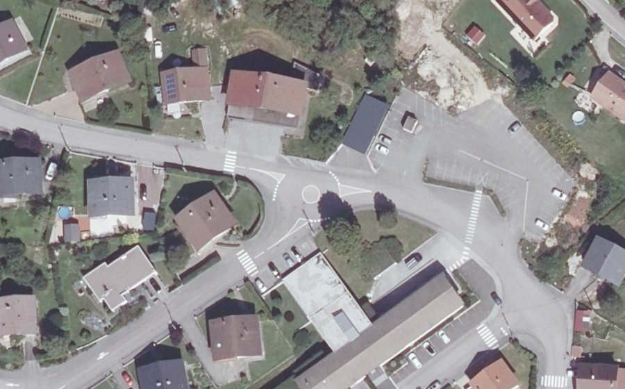 Vue aérienne du Mini-giratoire n°2160800765
