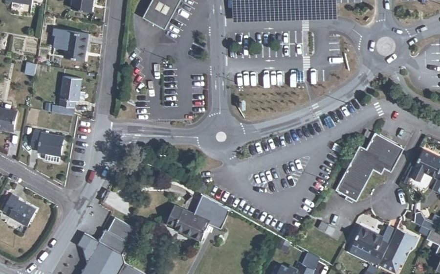 Vue aérienne du Mini-giratoire n°2161723671