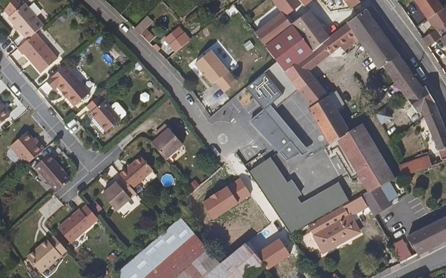 Vue aérienne du Mini-giratoire n°2163937753