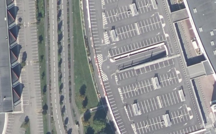 Vue aérienne du Mini-giratoire n°2167329873