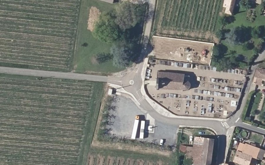 Vue aérienne du Mini-giratoire n°2168393273