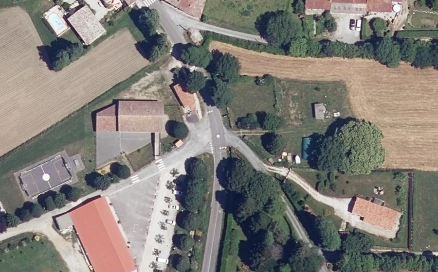 Vue aérienne du Mini-giratoire n°2170907994