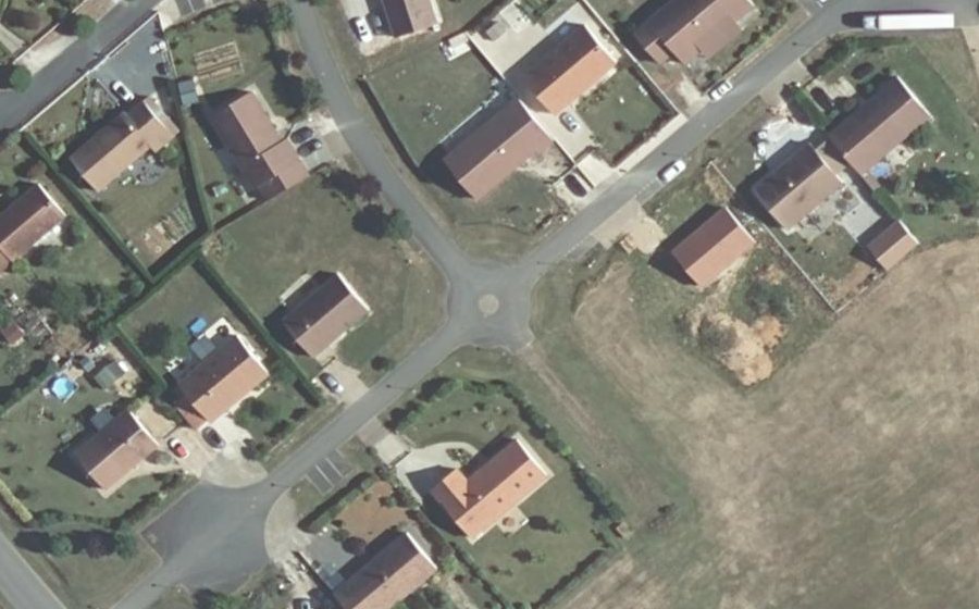 Vue aérienne du Mini-giratoire n°2178765779