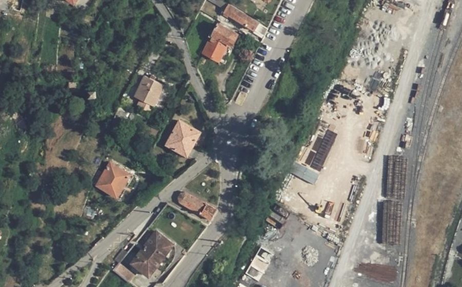 Vue aérienne du Mini-giratoire n°2184426573