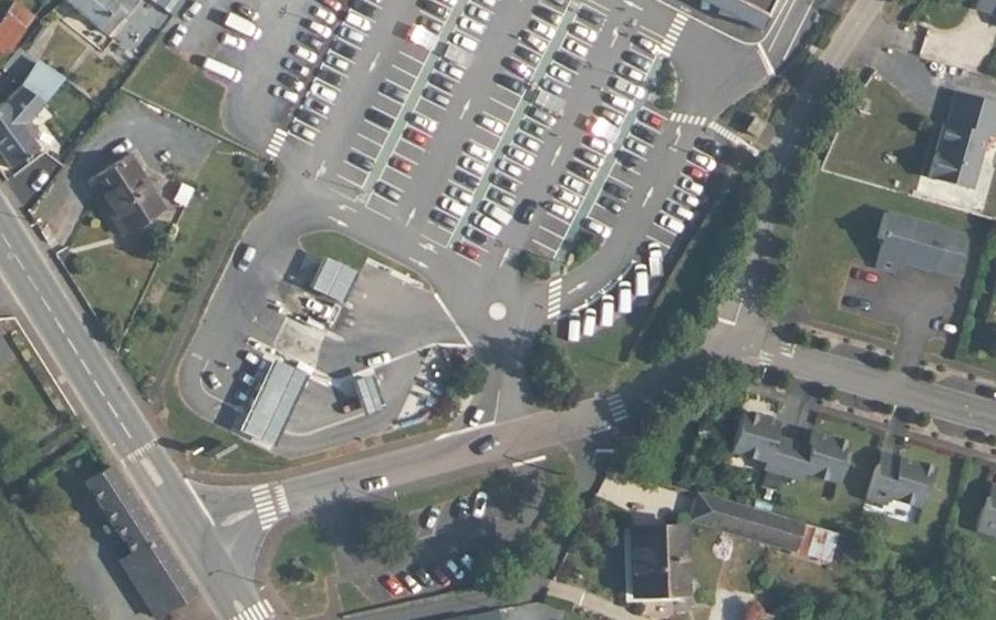 Vue aérienne du Mini-giratoire n°2199263974