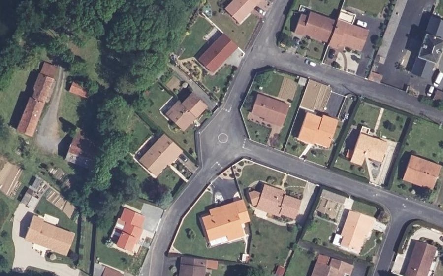 Vue aérienne du Mini-giratoire n°2199336201