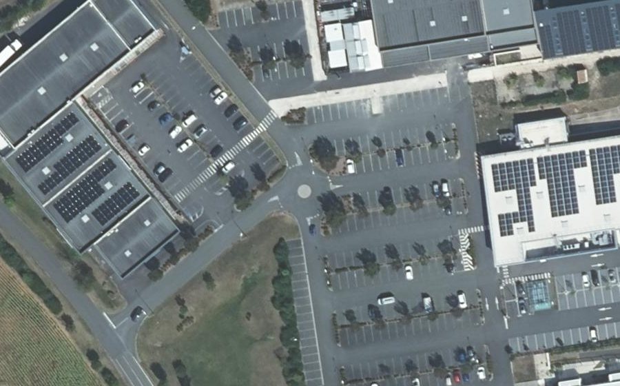 Vue aérienne du Mini-giratoire n°2199356272