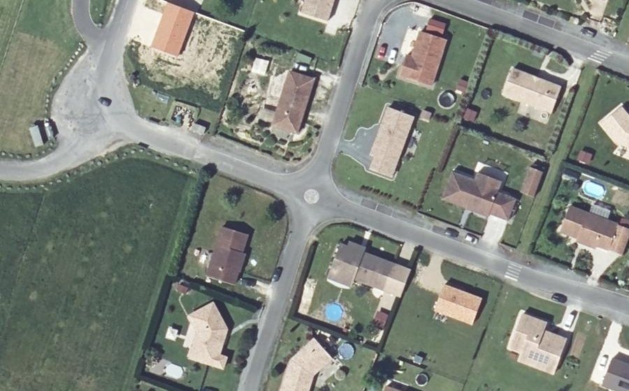 Vue aérienne du Mini-giratoire n°2200340664
