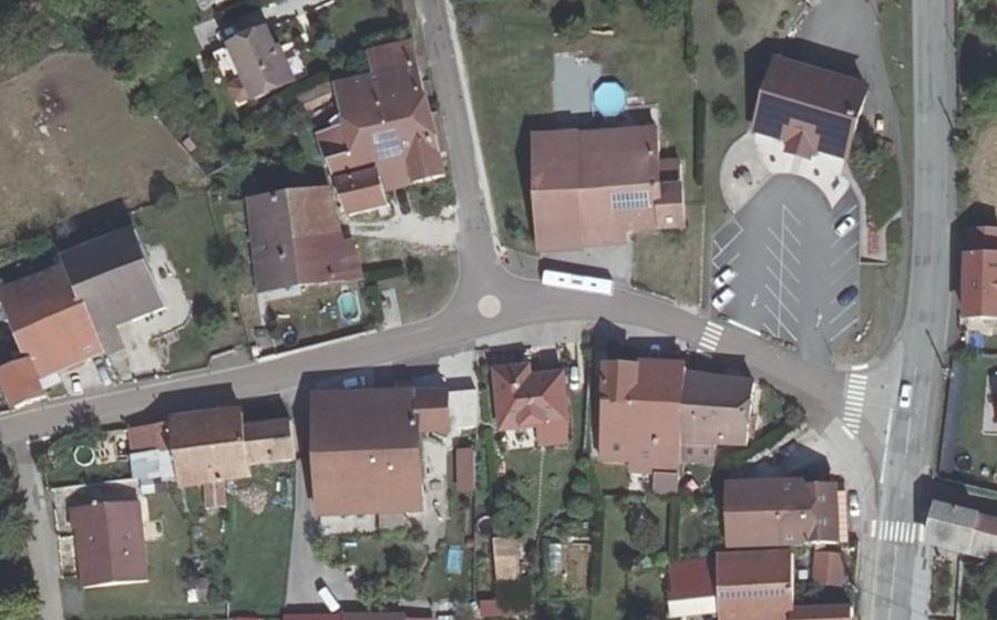 Vue aérienne du Mini-giratoire n°2201277382