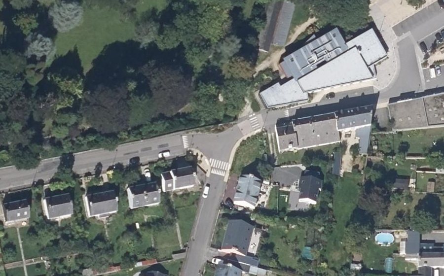 Vue aérienne du Mini-giratoire n°2205977815