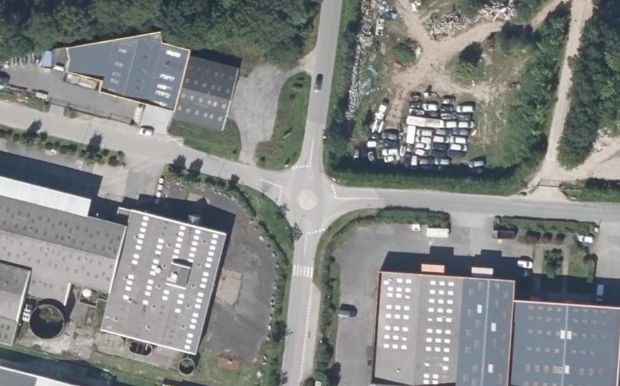 Vue aérienne du Mini-giratoire n°2206008058