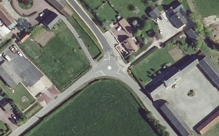 Vue aérienne du Mini-giratoire n°2206623068