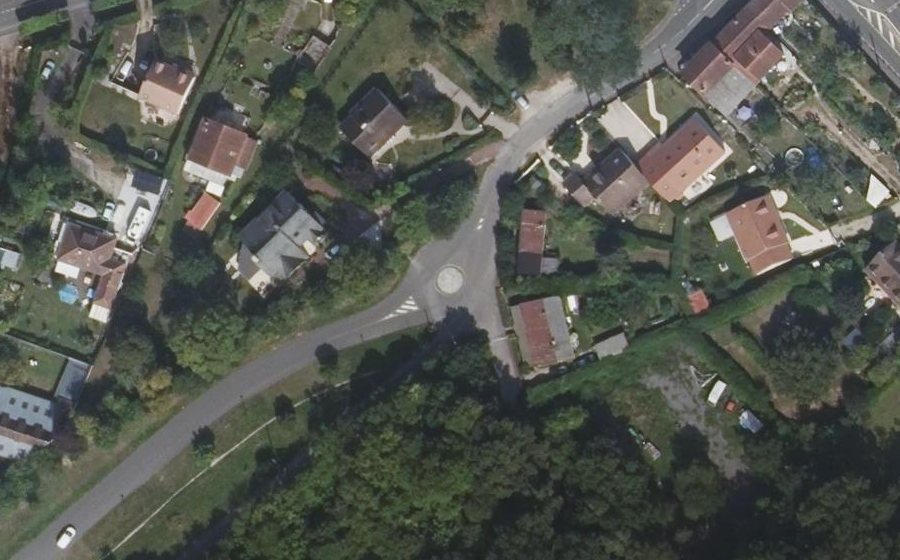 Vue aérienne du Mini-giratoire n°2207246701