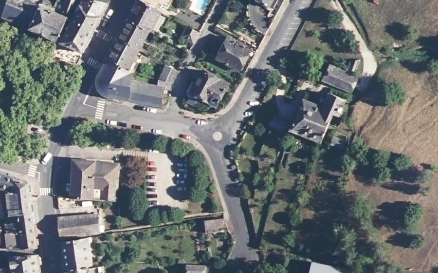 Vue aérienne du Mini-giratoire n°2211597125