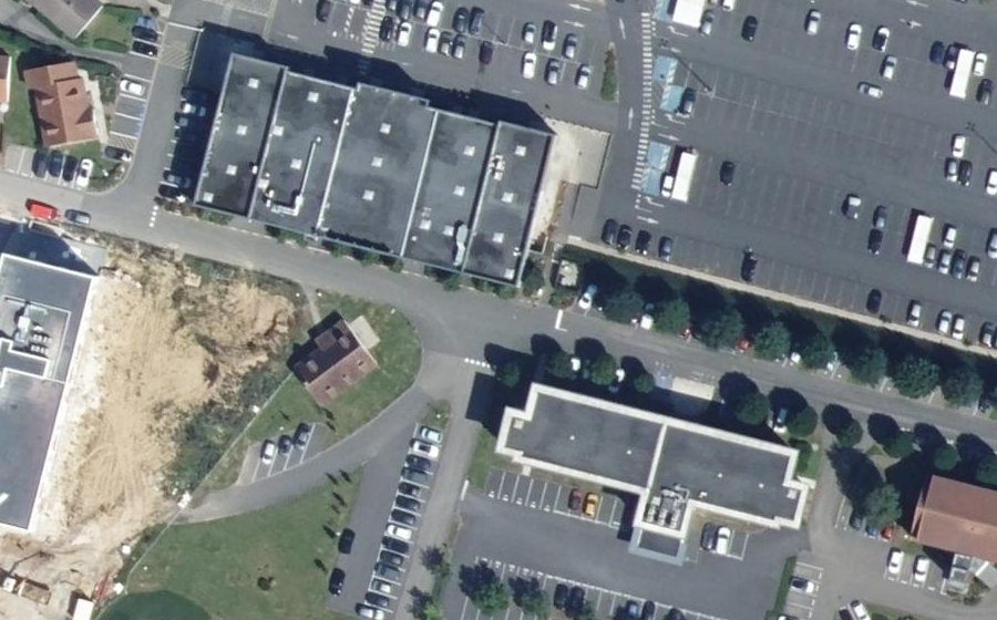 Vue aérienne du Mini-giratoire n°2214419086