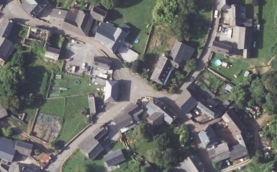 Vue aérienne du Mini-giratoire n°2222187239