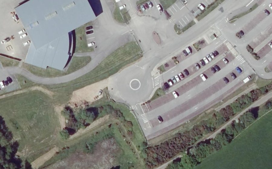 Vue aérienne du Mini-giratoire n°2234875262