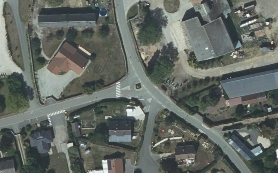 Vue aérienne du Mini-giratoire n°2235878672