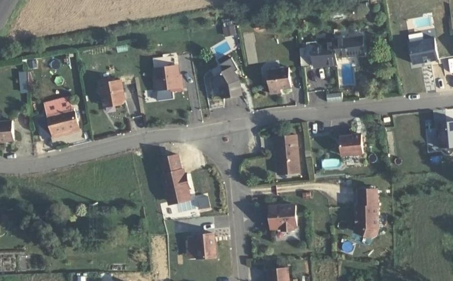 Vue aérienne du Mini-giratoire n°2249321167