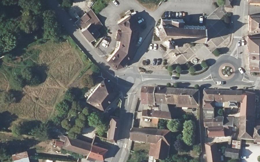Vue aérienne du Mini-giratoire n°2266588753