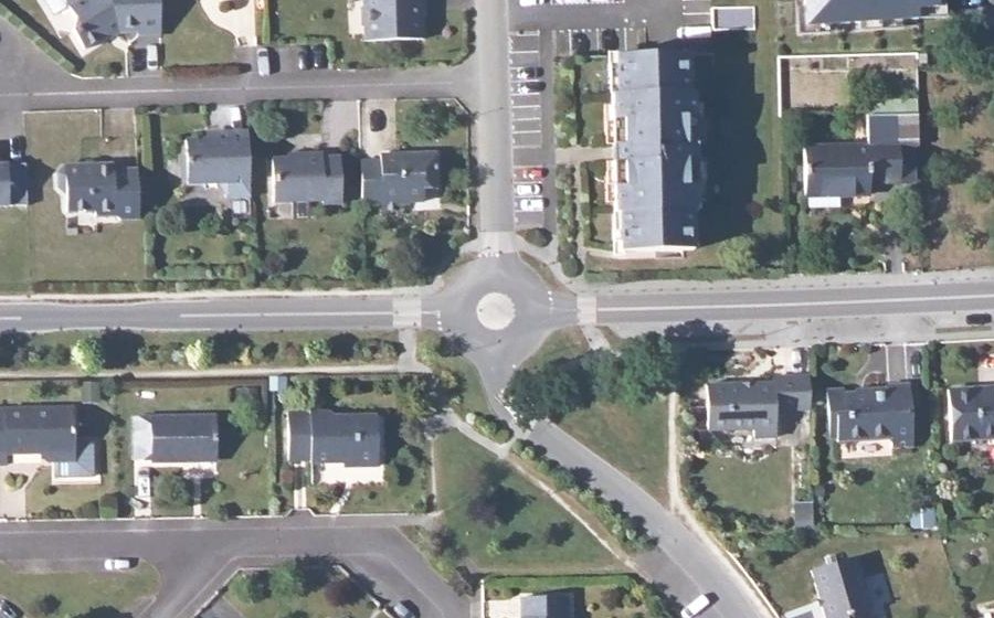 Vue aérienne du Mini-giratoire n°2267520978
