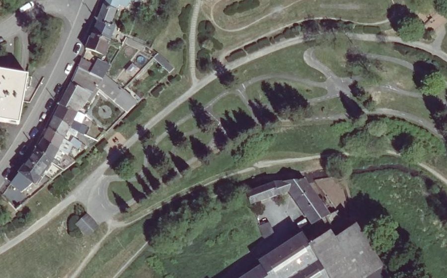Vue aérienne du Mini-giratoire n°2267970658